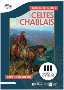 Affiche de l'exposition Les Celtes du Chablais